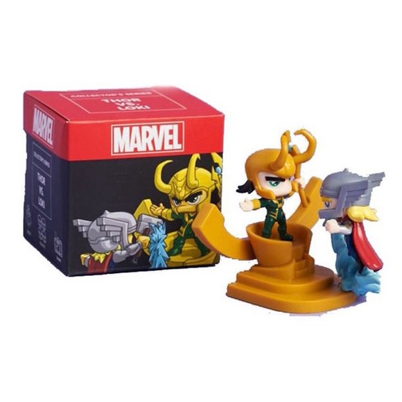 Marvel Collector's Series Thor vs. Loki Collectible Figure Loot Crate Exclusive - Picture 1 of 7